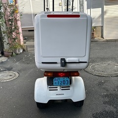 ジャイロキャノピー　TA03 4スト　リヤボックス付き　整備済みの画像