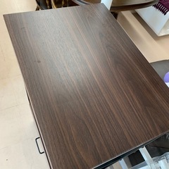 美原店 YAMAZEN ストッカー付き レンジラック LRW-55 ブラウン 山善　レンジ台の画像