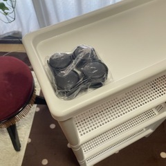 [決定済]　早い方優先であげます🌟隙間収納ラック🌟未使用に近いの画像