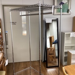 メタルラックパイプハンガータイプ【町田市再生家具】252156の画像
