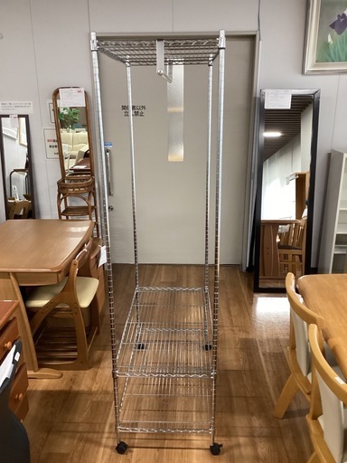 メタルラックパイプハンガータイプ【町田市再生家具】252156