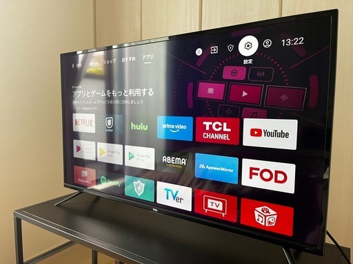 TCL 2021年製 40型スマートテレビ