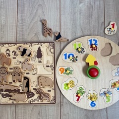 知育玩具　知育パズル　の画像