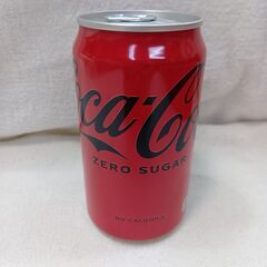 海外・日本製品のサルベージ品　コカ・コーラ　ゼロシュガ－　350ml　１本の価格です。の画像