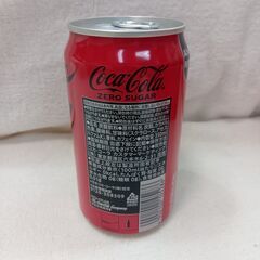 海外・日本製品のサルベージ品　コカ・コーラ　ゼロシュガ－　350ml　１本の価格です。の画像