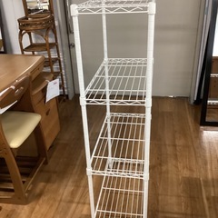 メタルラック（ホワイト）【町田市再生家具】252157の画像