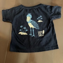 Printstar ブラック Tシャツ　100cmの画像