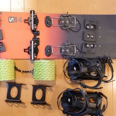 Salomon premire split board,スキン、Voileクランポン、K2 Farout セットの画像