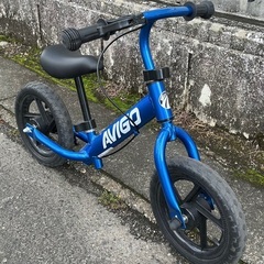 ＜美品＞トイザらス・AVIGO・トレーニングバイク青の画像