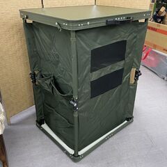 DOD マルチキッチンテーブル カーキ TB1-38-KH 折りたたみテーブル 収納 コンパクト キャンプ アウトドア BBQ 札幌市手稲区の画像