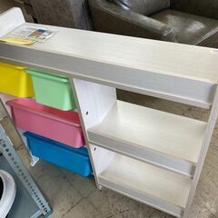 J5821　【リユースのサカイ柏店】　本棚付トイハウスラック　HTHR-34　アイリスオーヤマ　クリーニング済み　参考価格7,930円の画像