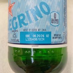 海外・日本製品のサルベージ品　S.PELLEGRINO　イタリア産　微炭酸水　750ml　１本の価格です。の画像
