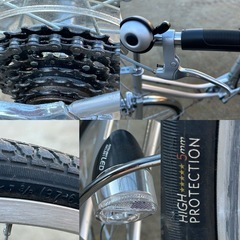 27インチ　自転車の画像