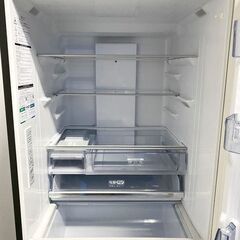 高年式 2024年製 AQUA/アクア 4ドア冷蔵冷凍庫 430L 右開き AQR-V43P(S) チタニウムシルバー 中古家電 店頭引取歓迎 uR10176の画像