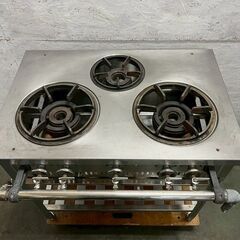 【maruzen】 マルゼン 業務用 3口ガステーブル MGT-096CS 都市ガス用 厨房 厨房機器 店舗 店舗用品 A0749YGの画像