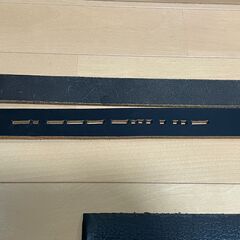 DEVOA　ブライドルレザー　ホックベルト（箱付き）　定価約30，000円の画像