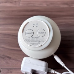 LEDシリコーンタイマーライト 無印良品の画像