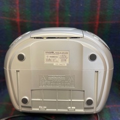 KOIZUMI CDラジカセ SOUND LOOK シルバー　SAD-4780の画像