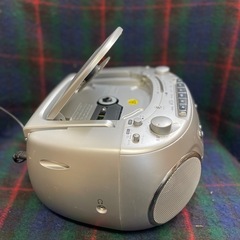 KOIZUMI CDラジカセ SOUND LOOK シルバー　SAD-4780の画像
