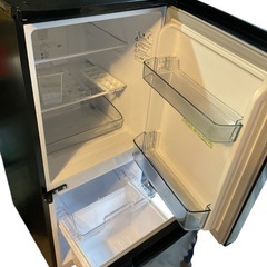 SHARP 冷蔵庫 SJ-15E2-B 2023年製 152L（ブラック）の画像