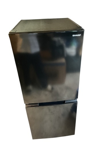 SHARP 冷蔵庫 SJ-15E2-B 2023年製 152L（ブラック）