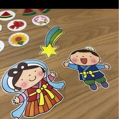 壁面　夏　保育　幼稚園　ラミネー中古の画像