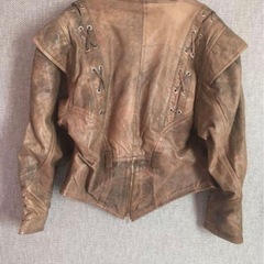 【定価12,000円】美品 未使用古着 レザージャケット ヴィンテージの画像