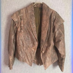 【定価12,000円】美品 未使用古着 レザージャケット ヴィンテージの画像