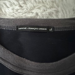 MARITHÉ + FRANÇOIS GIRBAUD ネイビー Tシャツ　 Lの画像