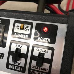 CELLSTAR セルスター バッテリー充電器 SB-600DX スーパーブースター&チャージャー 通電OK 25j菊TKの画像