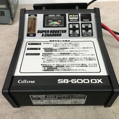 CELLSTAR セルスター バッテリー充電器 SB-600DX スーパーブースター&チャージャー 通電OK 25j菊TKの画像