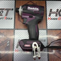 【中古美品】マキタ Makita TD001GDXAP インパクトドライバ バッテリ×2(充電回数5回、49回)・充電器付き【ハンズクラフト佐賀】の画像