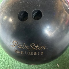 パームスター　ボウリングボール 子供用　おそらく　インチ不明　バック付き 無料の画像