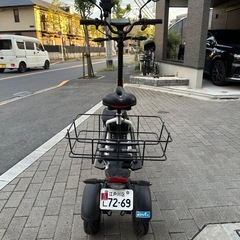 電動バイク(原付50cc）の画像