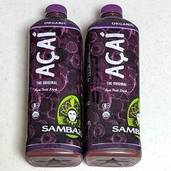【配送可】8本セット サンバゾンオーガニックアサイードリンク コストコお買い得まとめ買い 有機アサイー豊富な栄養素ジュース スーパーフード クール便 冷蔵の画像