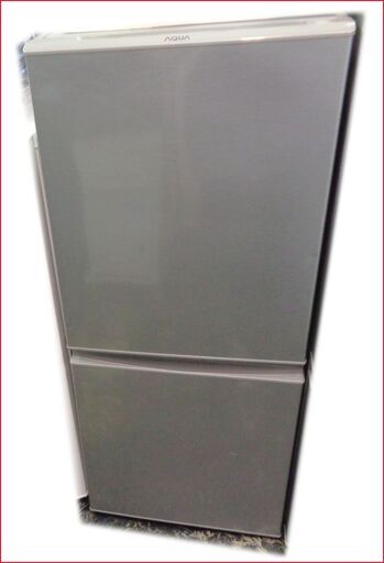 【￥16000-】アクア 126L 2019年製 ノンフロン冷凍冷蔵庫 AQR-13H(S)
