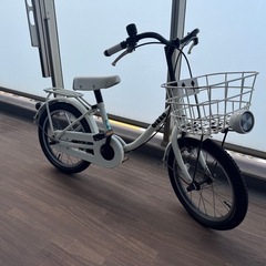 ブリヂストン 子供用自転車 16インチ ホワイトの画像