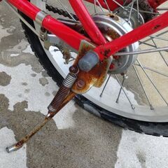 自転車　16インチ　走行不可の画像