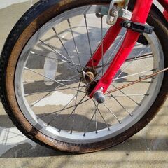 自転車　16インチ　走行不可の画像