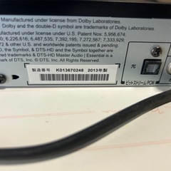 TOSHIBA Blu-rayレコーダーの画像
