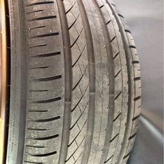 work マイスターL1 19インチ ブロンズ 5スポークホイールの画像