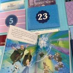 ディズニー　アナと雪の女王　絵本　英語　アドベンチャーブック　洋書　ミニ　の画像