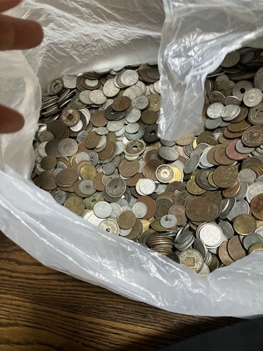 10月31日まで！沖縄県内限定限定激レア希少本物日本古銭1キロ＋本物日本古紙幣３００枚セット