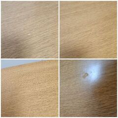 ローテーブル 折りたたみ 棚付き 北欧 収納 の画像