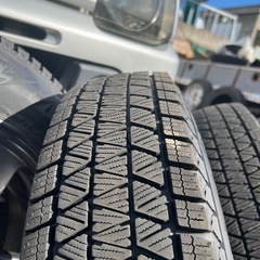 機関良好ジムニー、車検付き、冬タイヤ付きの画像