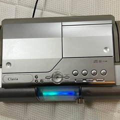 Clavia CD・MD・カセットデッキ シルバーの画像