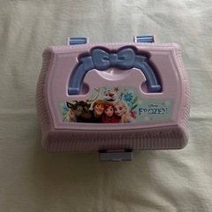 【女性限定】ディズニー アナと雪の女王 収納 空箱 お菓子缶トランクの画像
