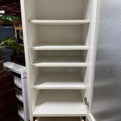 A1740🌟激安‼️ホワイトニトリ　キャビネット　スリムボード　スキマ収納　幅43cm　洗面所収納　収納ラック🌟の画像