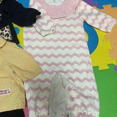 【80サイズ】赤ちゃん秋冬服まとめ売りの画像