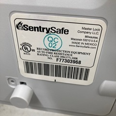 セントリーセーフ　テンキー式耐火金庫　JF082ETの画像